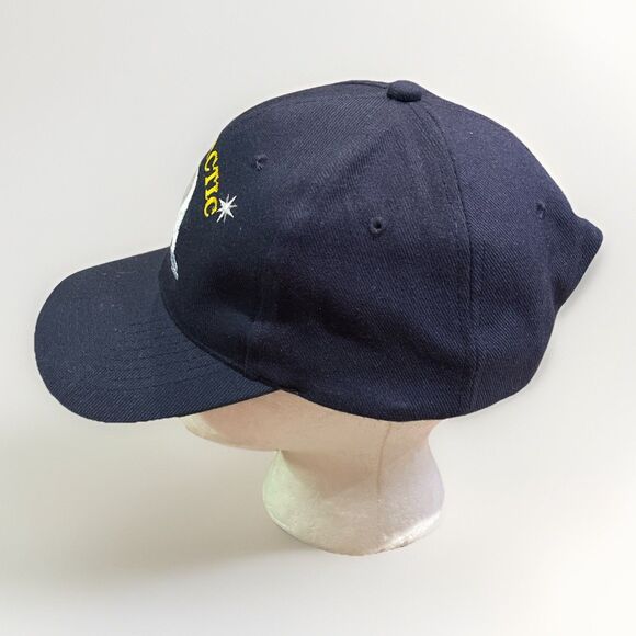 USNS Arctic T-AOE-8 Hat KC Caps Wool Blend Polar Bear Navy Snapback OSFM - Picture 4 of 10